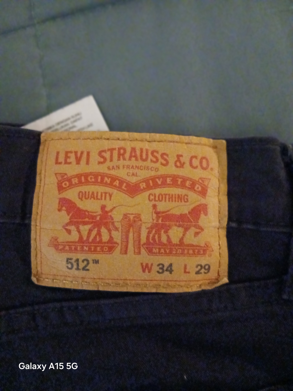 Levi's Slim Straight 512 Jeans in Black